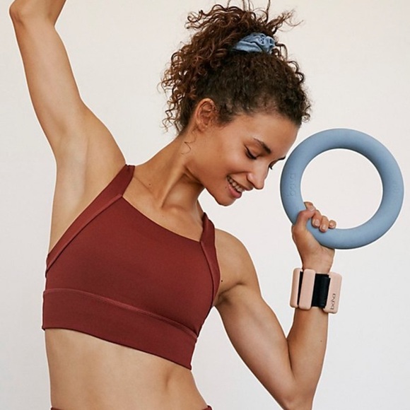 FREE People Movement Ginger Spice Under Control High Impact Workout Bra sz Large - Picture 1 of 13